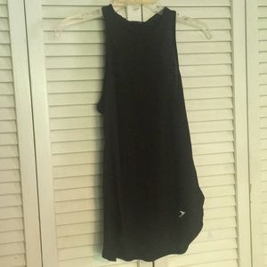 Black gymshark top size Small